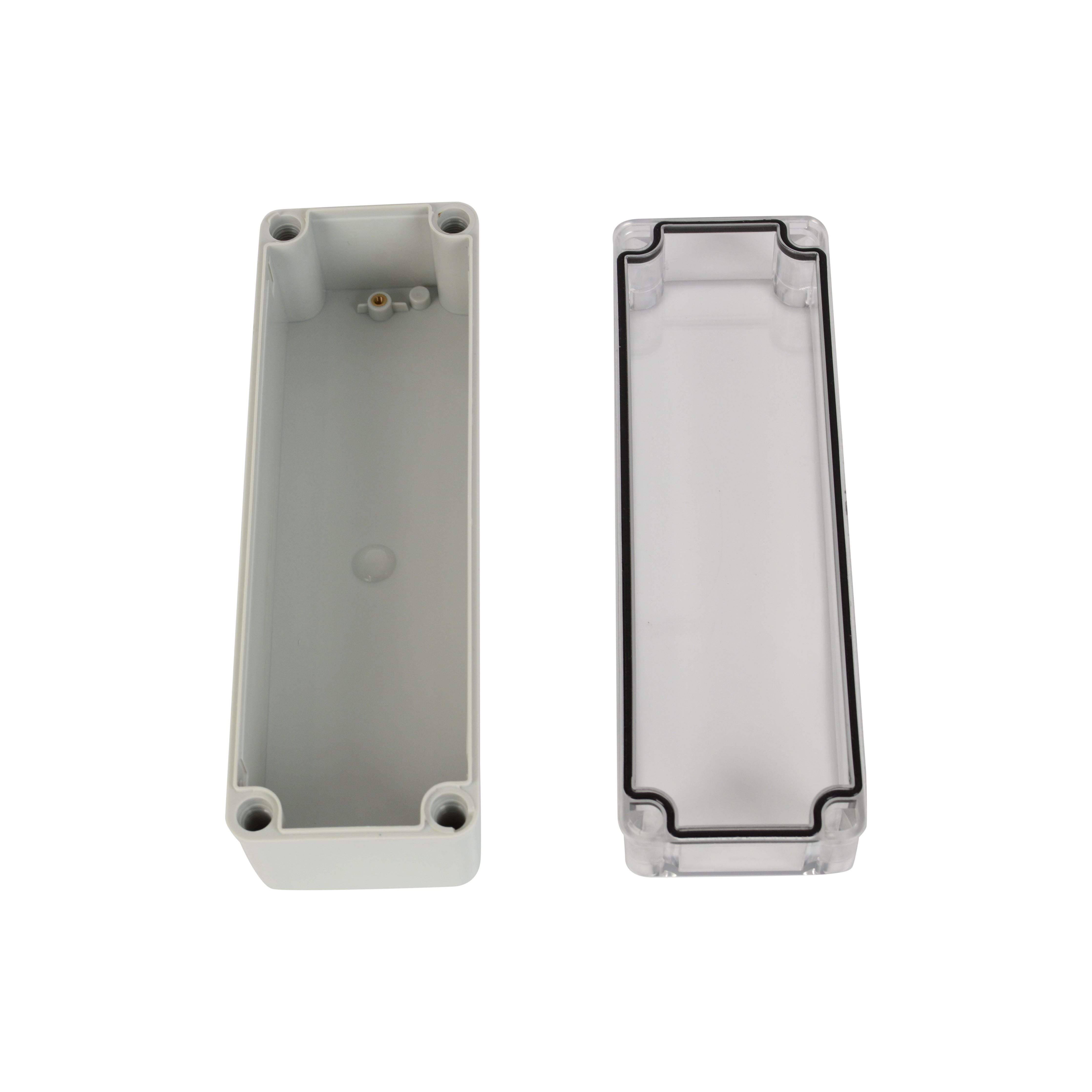 ABS IP66 Clear Lid Junction Box 80 x 250 x 85mm