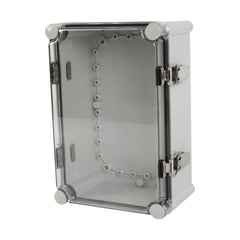 ABS IP66 Clear Lid Hinge Junction Box 280 x 190 x 130mm