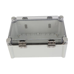 ABS IP66 Clear Lid Hinge Junction Box 280 x 190 x 130mm