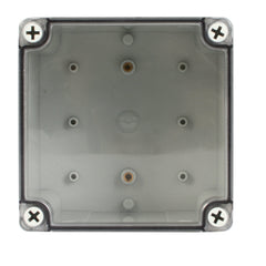 ABS IP66 Clear Lid Junction Box 125 x 125 x 100mm