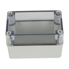 ABS IP66 Clear Lid Junction Box 80 x 130 x 85mm