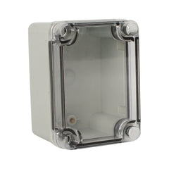 ABS IP66 Clear Lid Junction Box 80 x 110 x 70mm