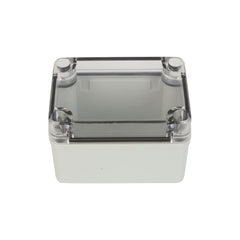 ABS IP66 Clear Lid Junction Box 80 x 110 x 70mm