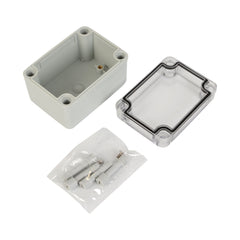 ABS IP66 Clear Lid Junction Box 80 x 110 x 70mm