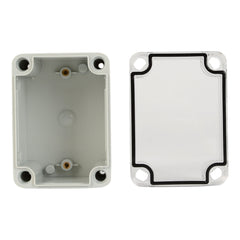 ABS IP66 Clear Lid Junction Box 80 x 110 x 70mm