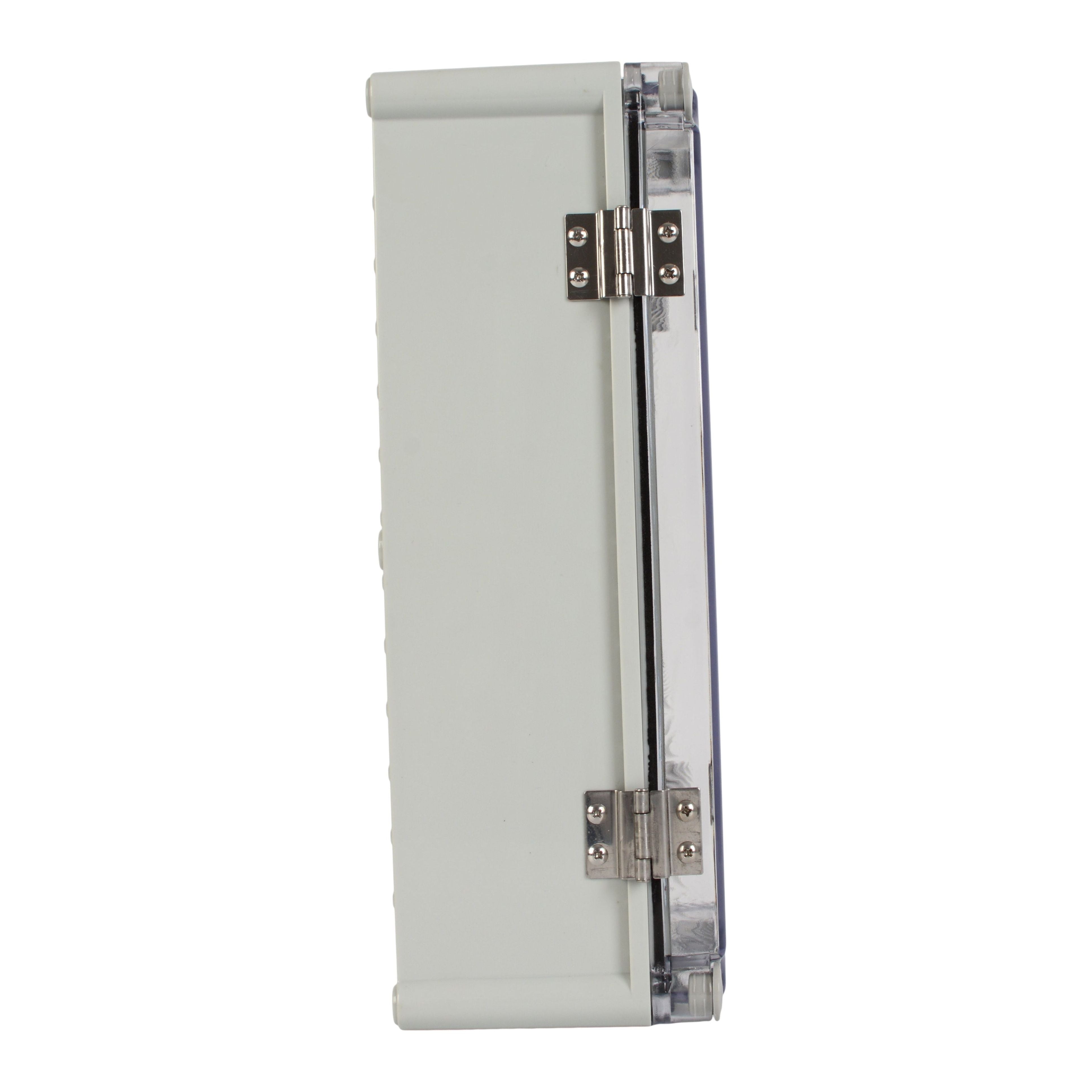 ABS IP66 Clear Lid Hinge Junction Box 380 x 190 x 130mm