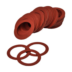 50pk M36x26x0.8mm Red Fibre Flat Washers