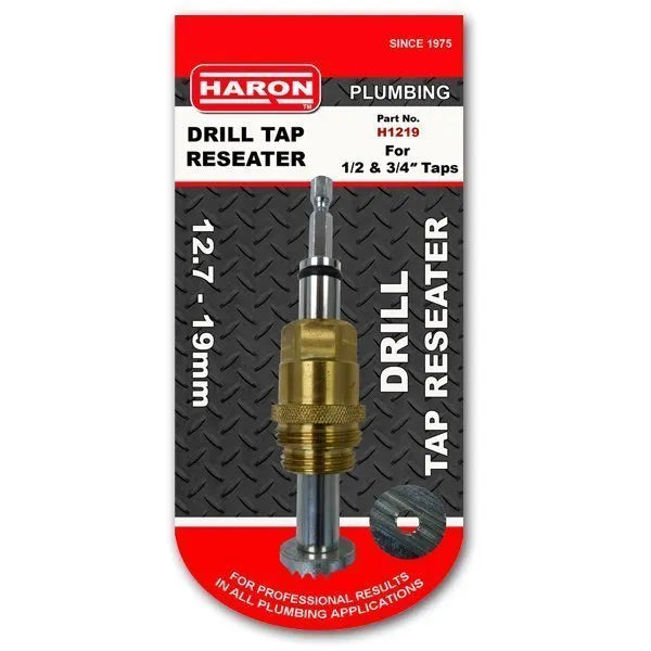 Haron H1219 1/2 & 3/4″ Drill Tap Reseater