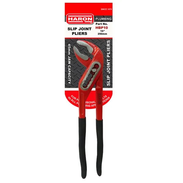 Haron HBP10 10″ Slip Joint Plier 45mm Jaw Capacity