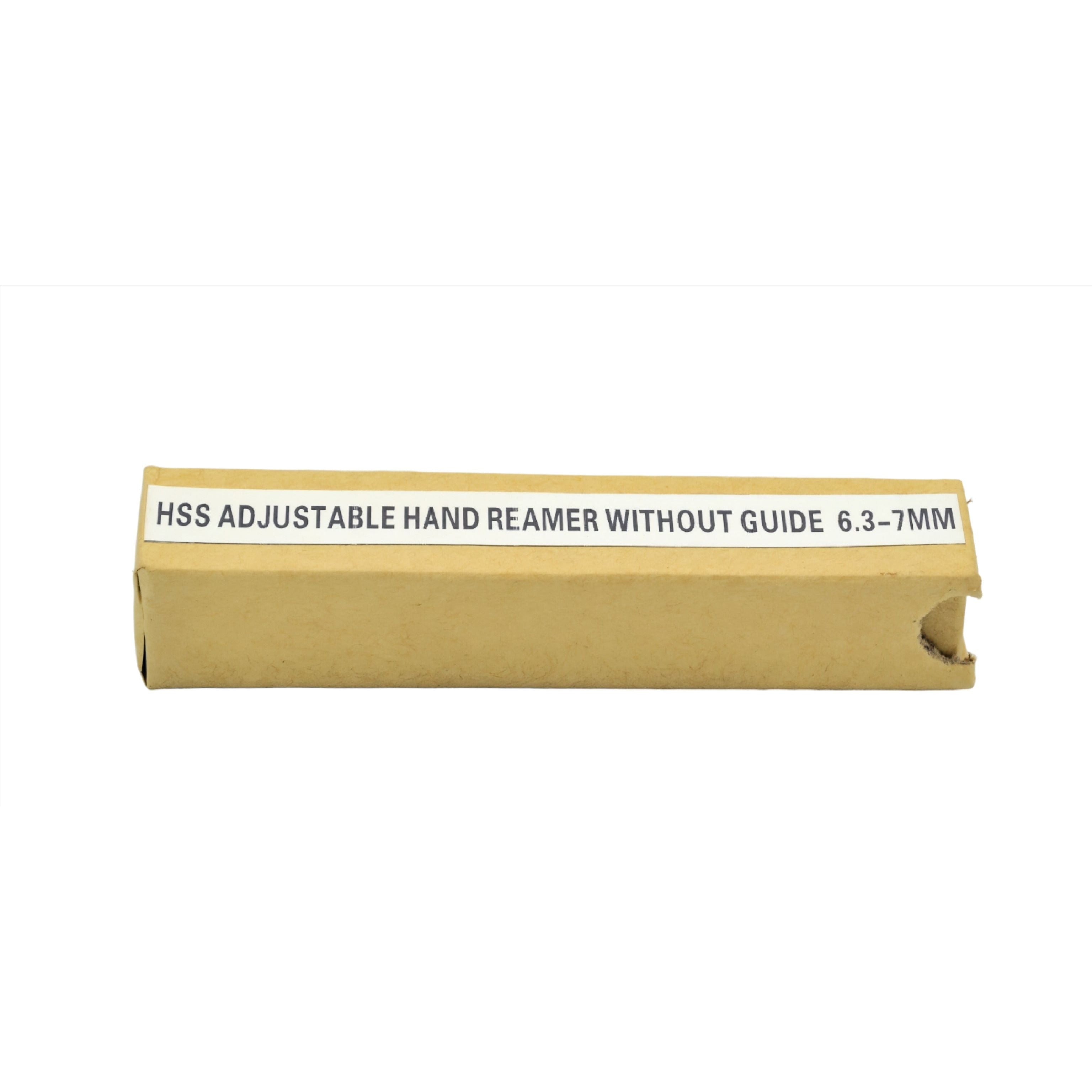 6.3 - 7 mm  HSS Blade No Guide Adjustable Hand Reamer 