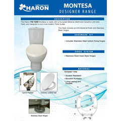 Haron TS-1200 MONTESA Toilet Seat