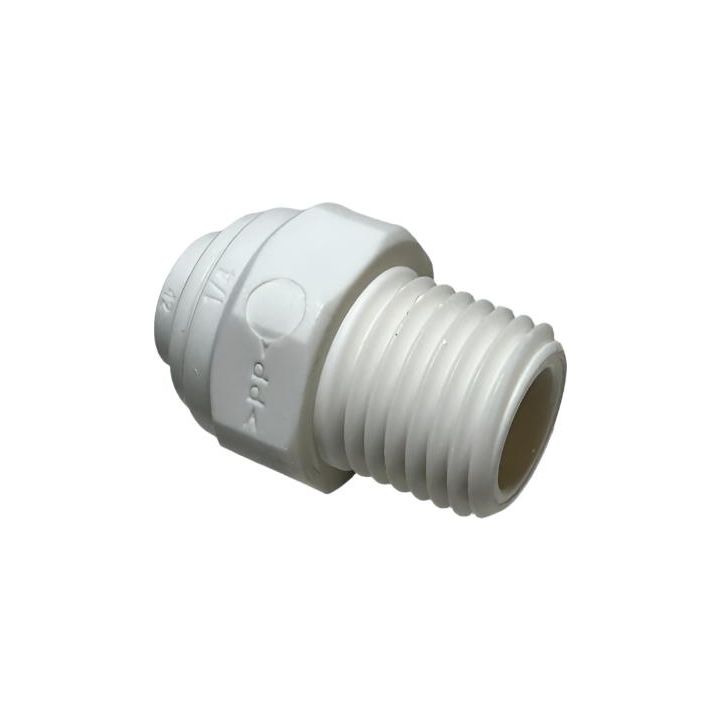 1/4 Inch Tube to 1/4 Inch BSPM Connector for Water Applications