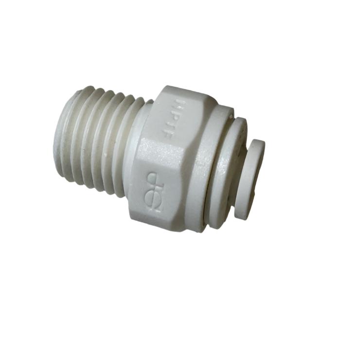 1/4 Inch Tube to 1/4 Inch BSPM Connector for Water Applications