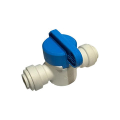 Shut-off Valve Equal 1/4 Inch to 1/4 Inch Tube for Water Applications