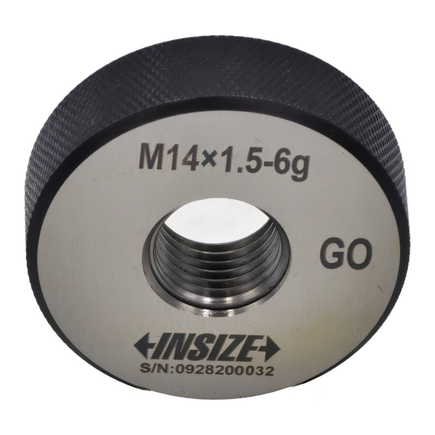 Insize Thread Ring Gauge M14x1.5 Fine Series 4129-14R