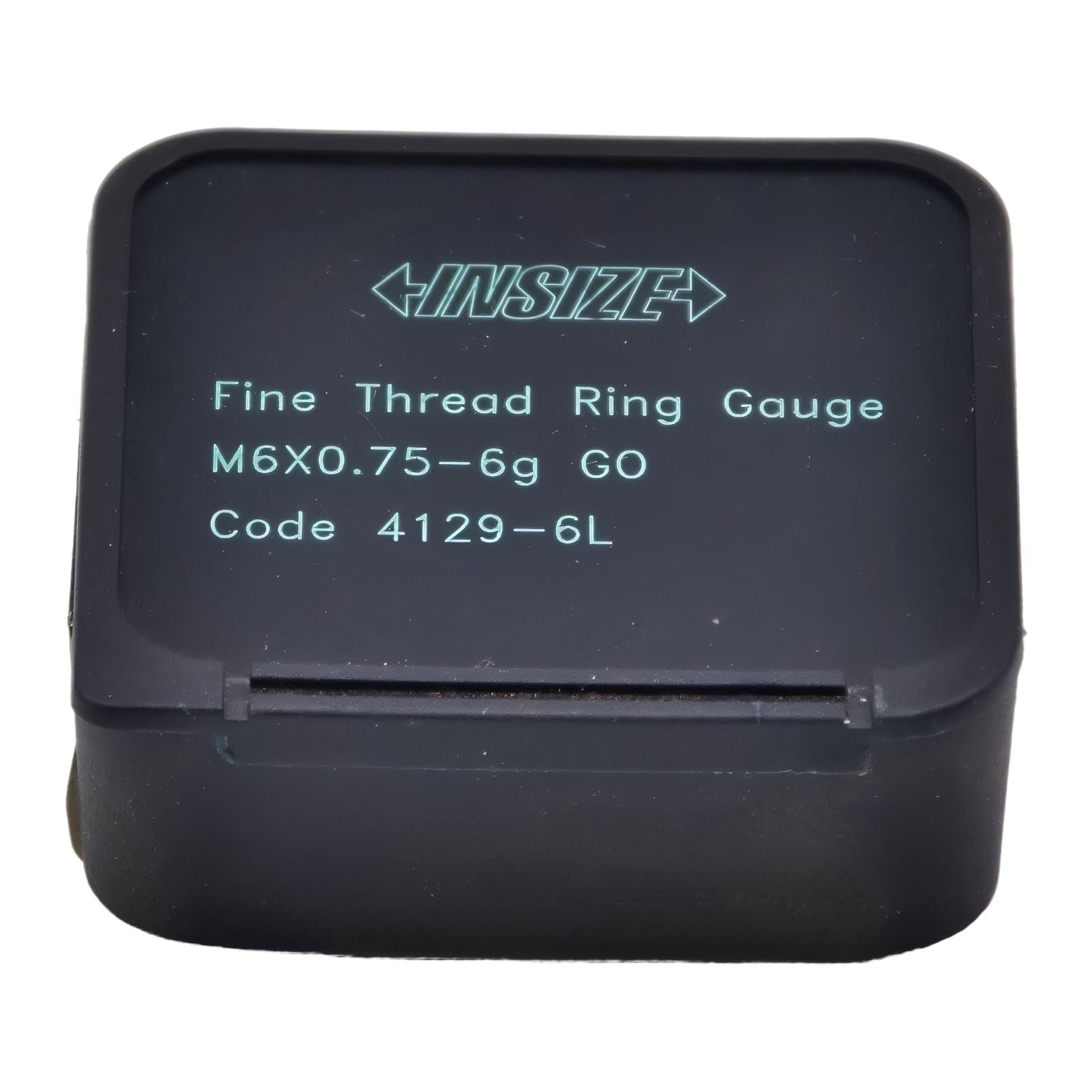 Insize Thread Ring Gauge M6x0.75 Fine Series 4129-6L