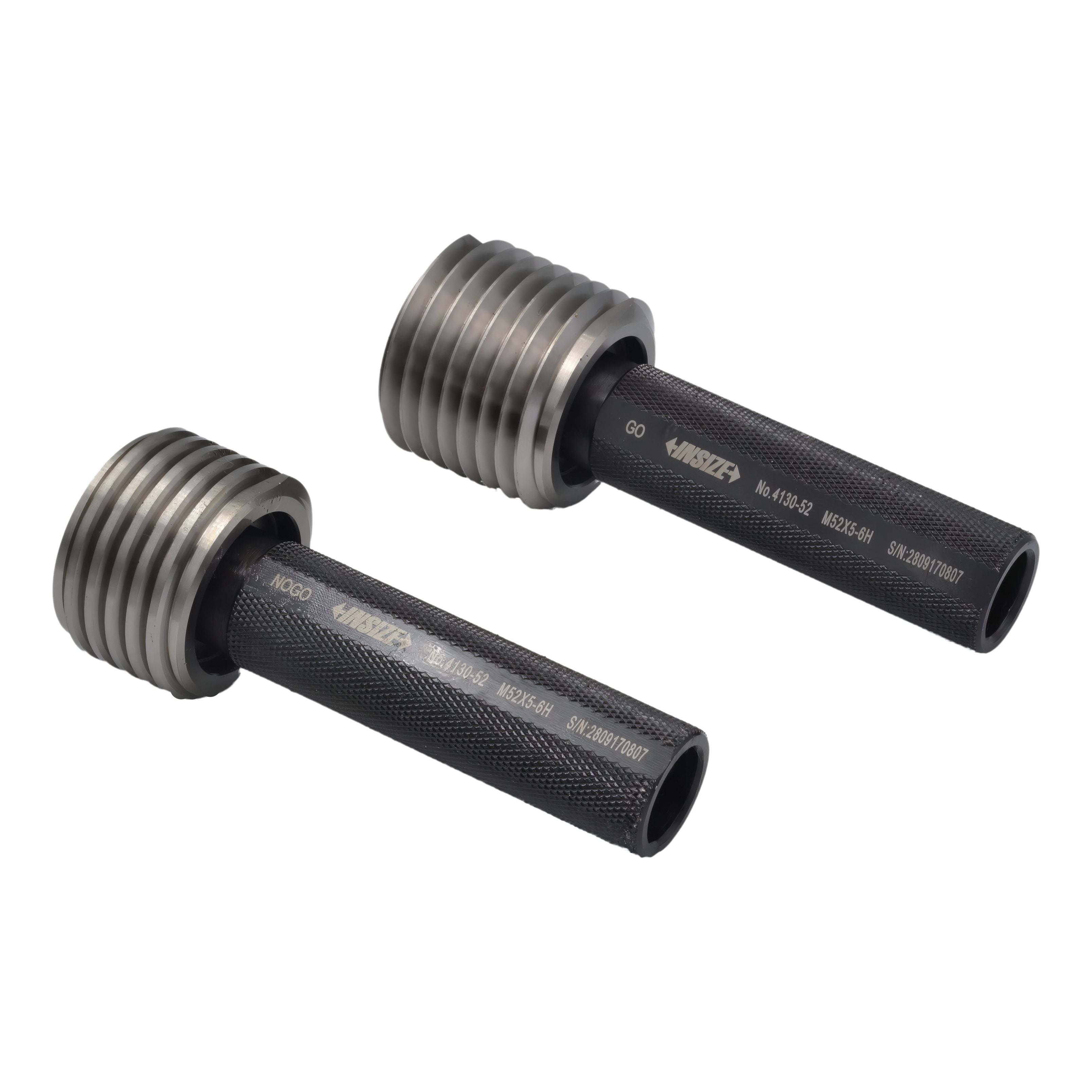 Insize Thread Plug Gauge GO NOGO  M52X4.5mm Series 4130-52
