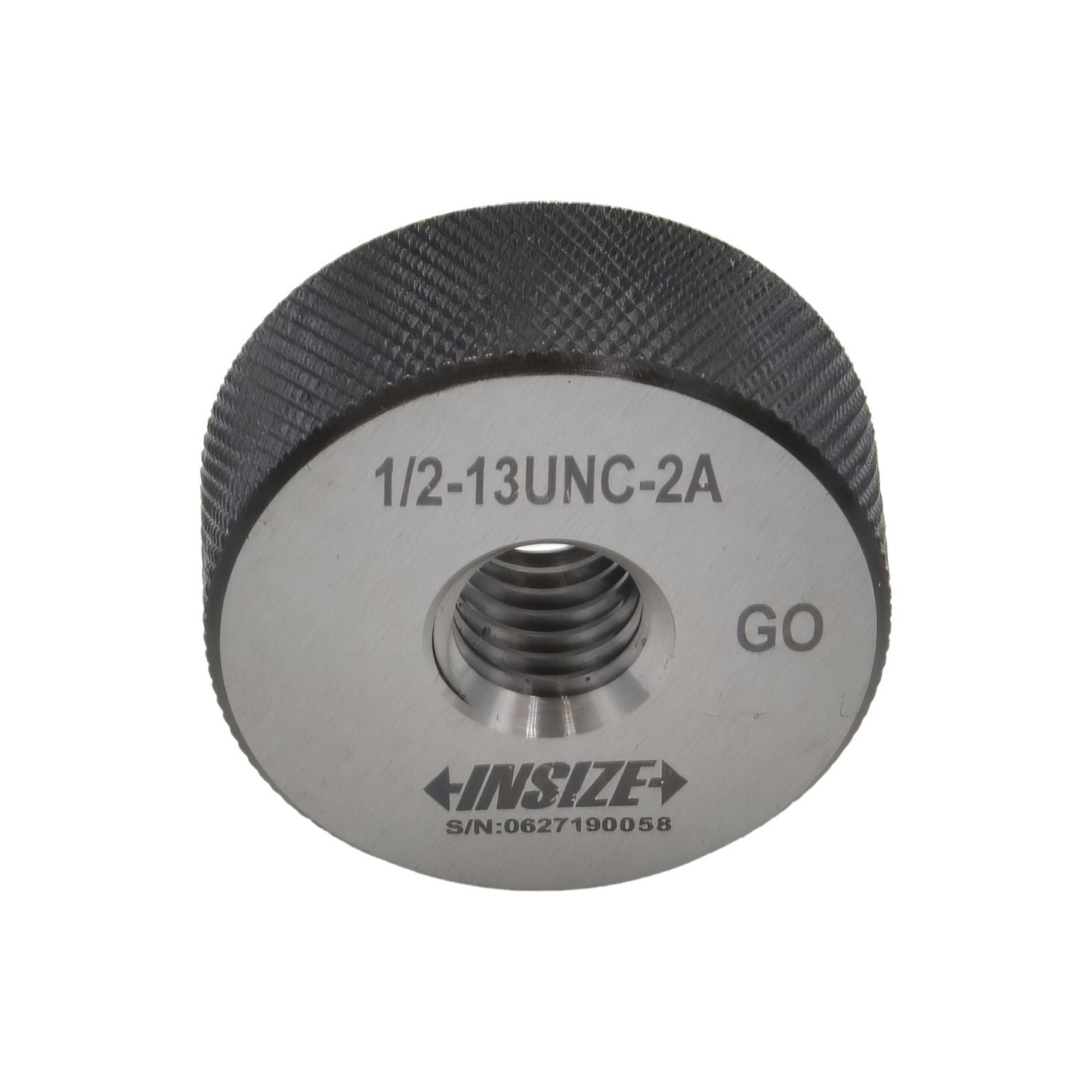 Insize Thread GO Ring Gauge 1/2"-13 UNC Series 4121-1A1 