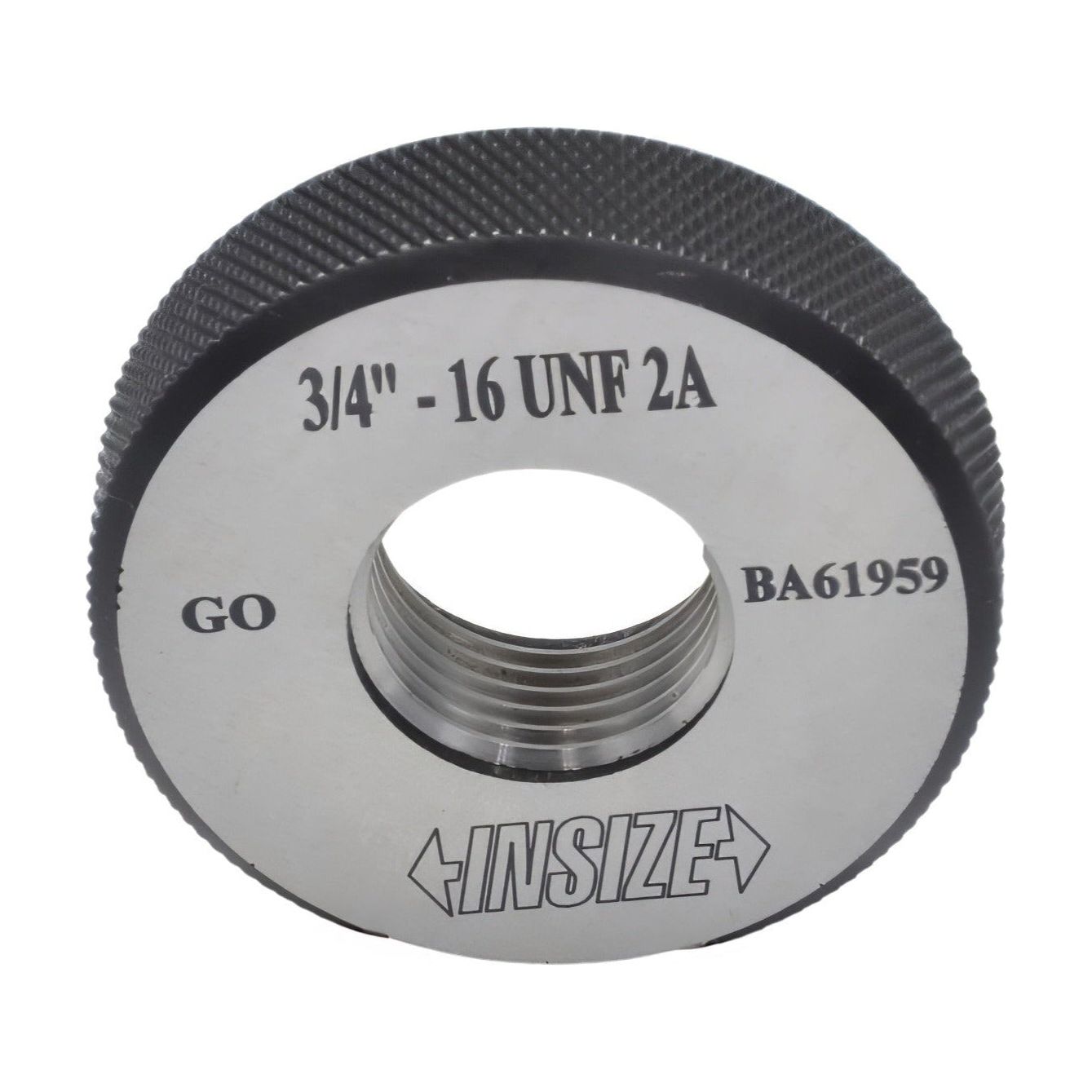 Insize GO Thread Ring Gauge 3/4"-16 UNF Series - 4633-3B2