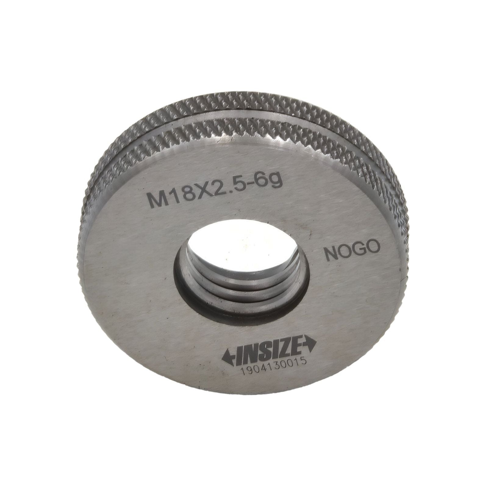 Insize NOGO Thread Ring Gauge M18X2.5 Series 4120-18N
