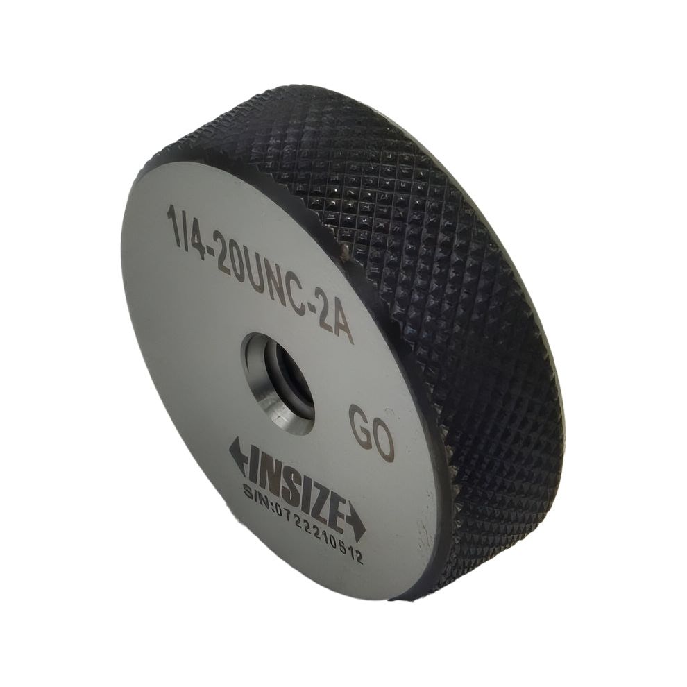 Insize Thread GO Ring Gauge 1/4"-20 UNC Series 4121-1B1