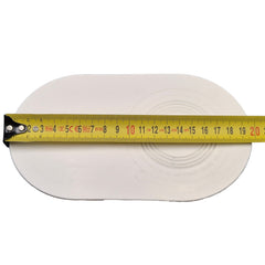 Pack of 10 - 120mm x 200mm Adaptable Large Cupboard Plate