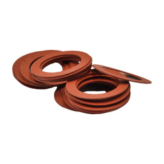 25pk M30 x 44mm x 1 mm Red Fibre Flat Washers