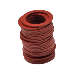 x25 PK M11 x 15mm x 0.8mm Red Fibre Flat Washers