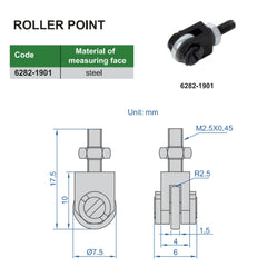 Insize Roller Point Range Series 6282-1901