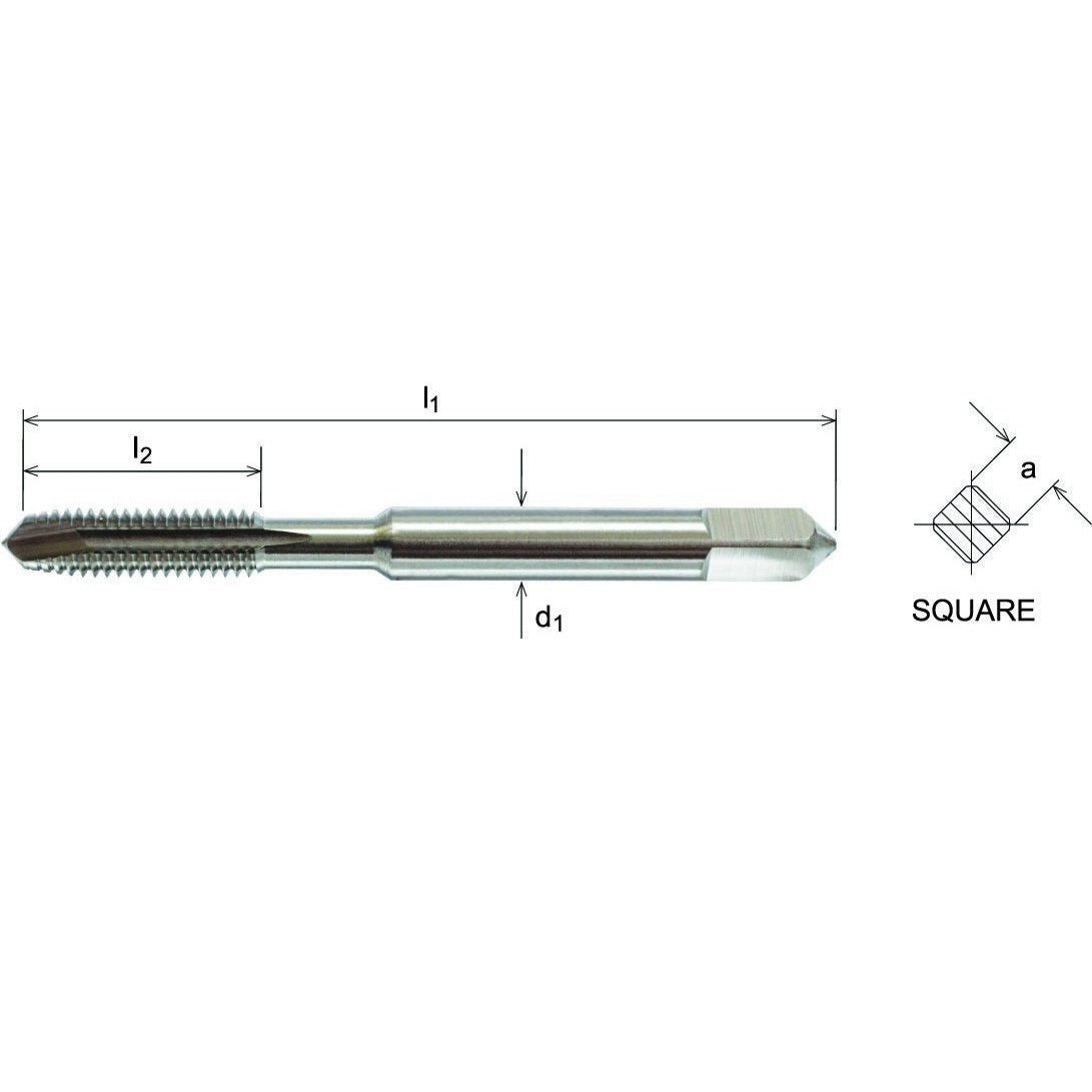 Somta Series 515 - HSSE-V Gun Nose Tap Metric M12 x 1.0 (Fine, Standard)