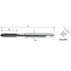Somta Series 515 - HSSE-V Gun Nose Tap Metric M12 x 1.0 (Fine, Standard)