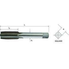 SOMTA - Series 501 HSS Metric Tap M22 x 2.5 Taper - Short Hand Tap