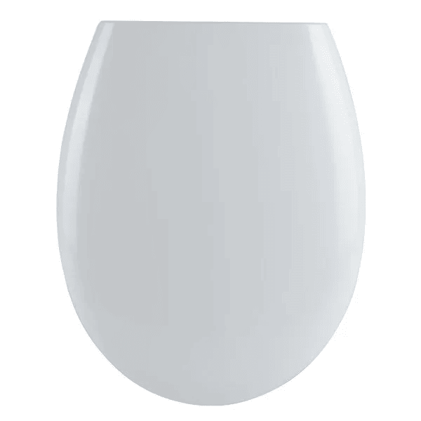 Haron TS-785 CITTE White Slow Close Toilet Seat with Locking Buffers