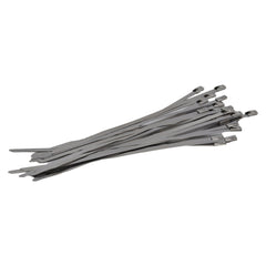 RAPTOR 304 Stainless Steel 300mm x 4.8mm Cable Ties, 20 Pack