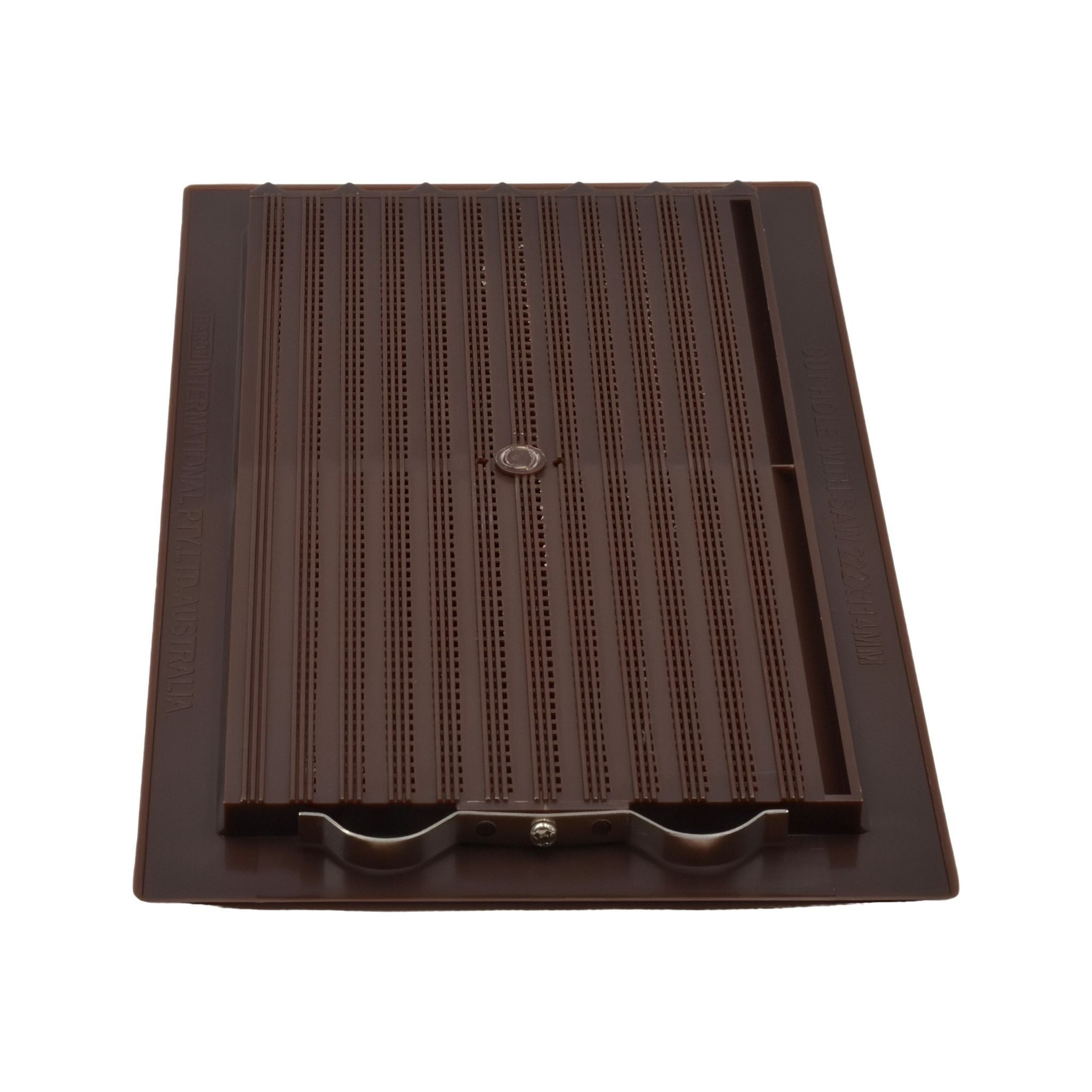 Haron 95B Wall Vent – Brown. Vent Facing 245 x 145mm