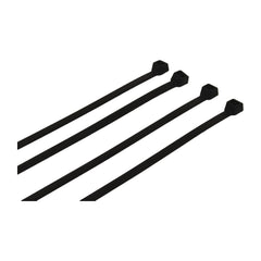 RAPTOR Black 550mm x 7.6mm Heavy Duty Cable Ties, 100 Pack