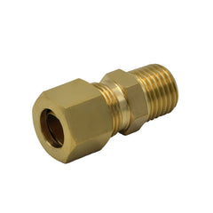 Brass Compression Male Female Connector (T3/8xM1/4)
