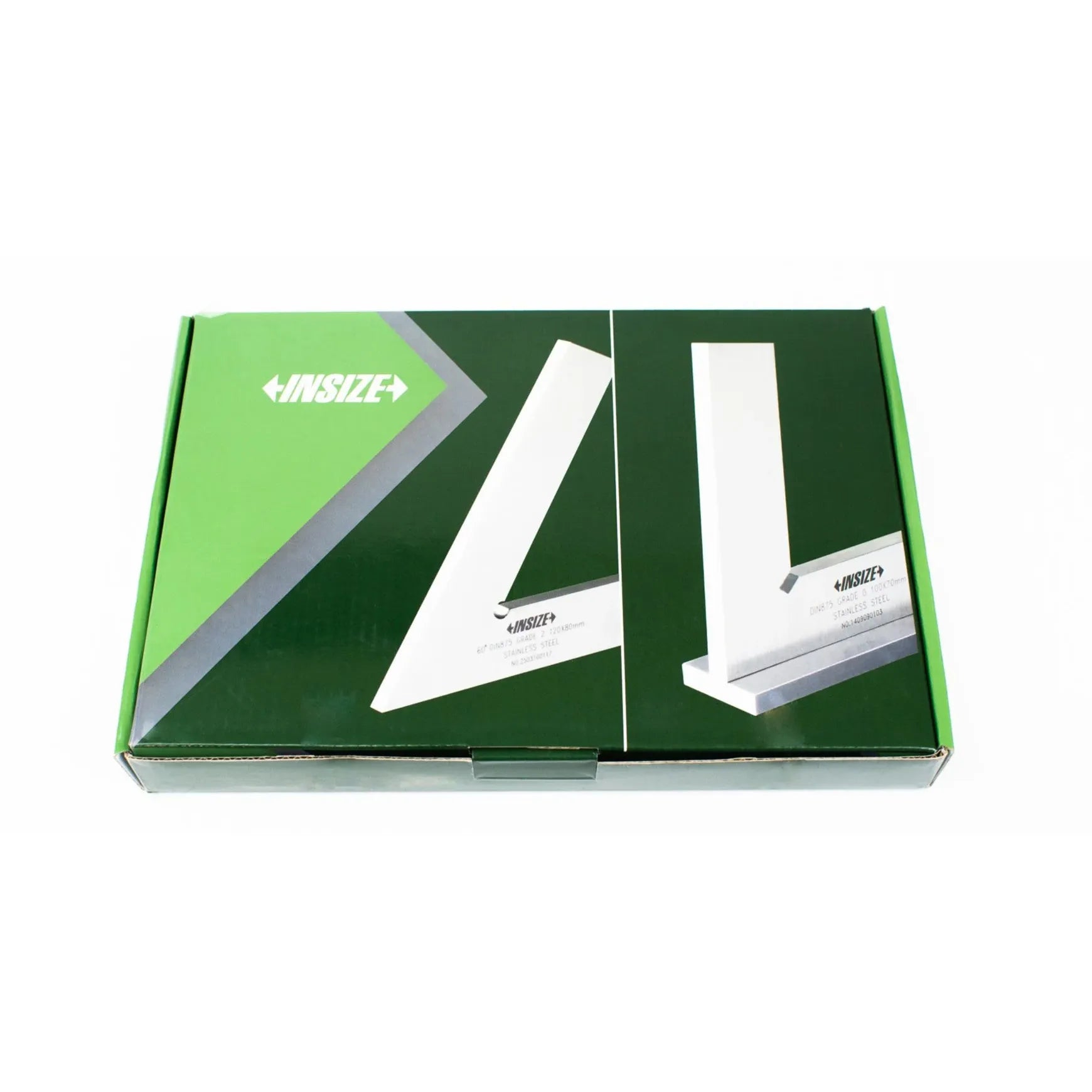 Insize 4707‑250 steel machinist square wide‑base close‑up