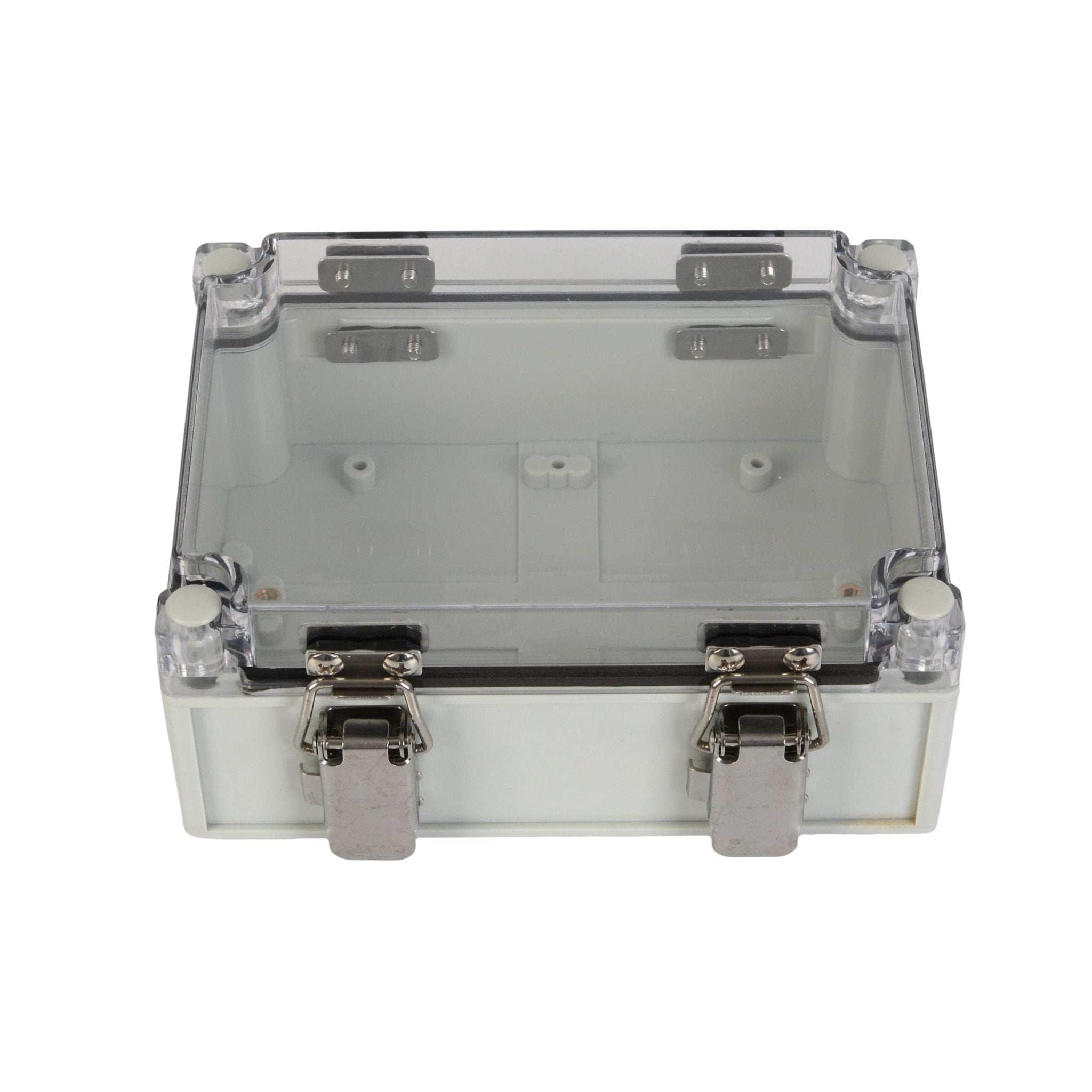 ABS IP66 Clear Lid Hinge Junction Box 125 x 175 x 75mm - Twin Eagle Imports