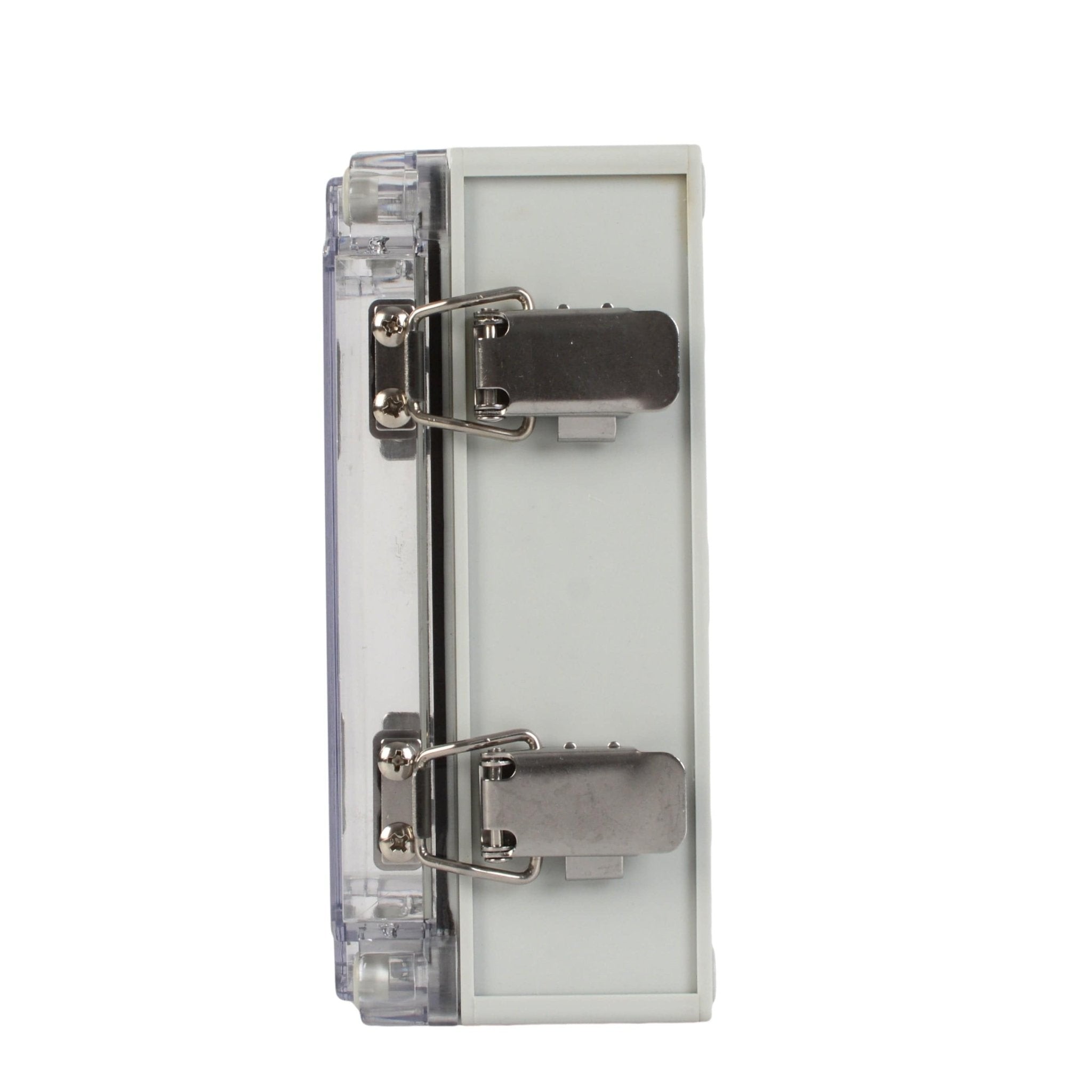 ABS IP66 Clear Lid Hinge Junction Box 125 x 175 x 75mm - Twin Eagle Imports