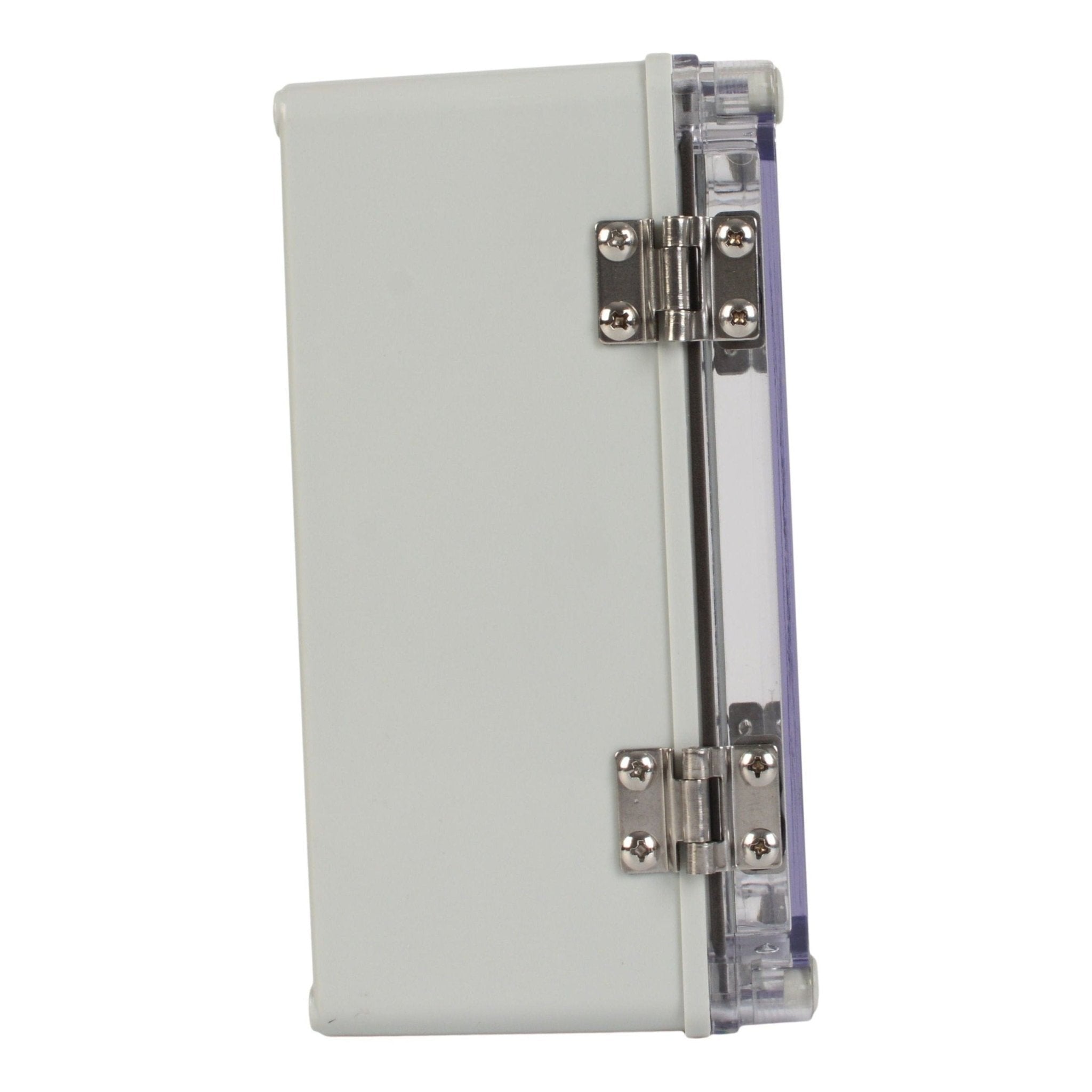 ABS IP66 Clear Lid Hinge Junction Box 150 x 200 x 100mm - Twin Eagle Imports