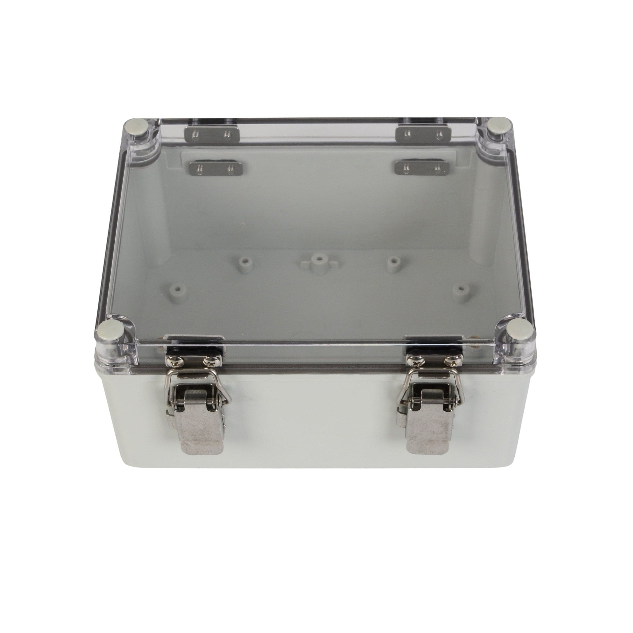 ABS IP66 Clear Lid Hinge Junction Box 150 x 200 x 100mm - Twin Eagle Imports