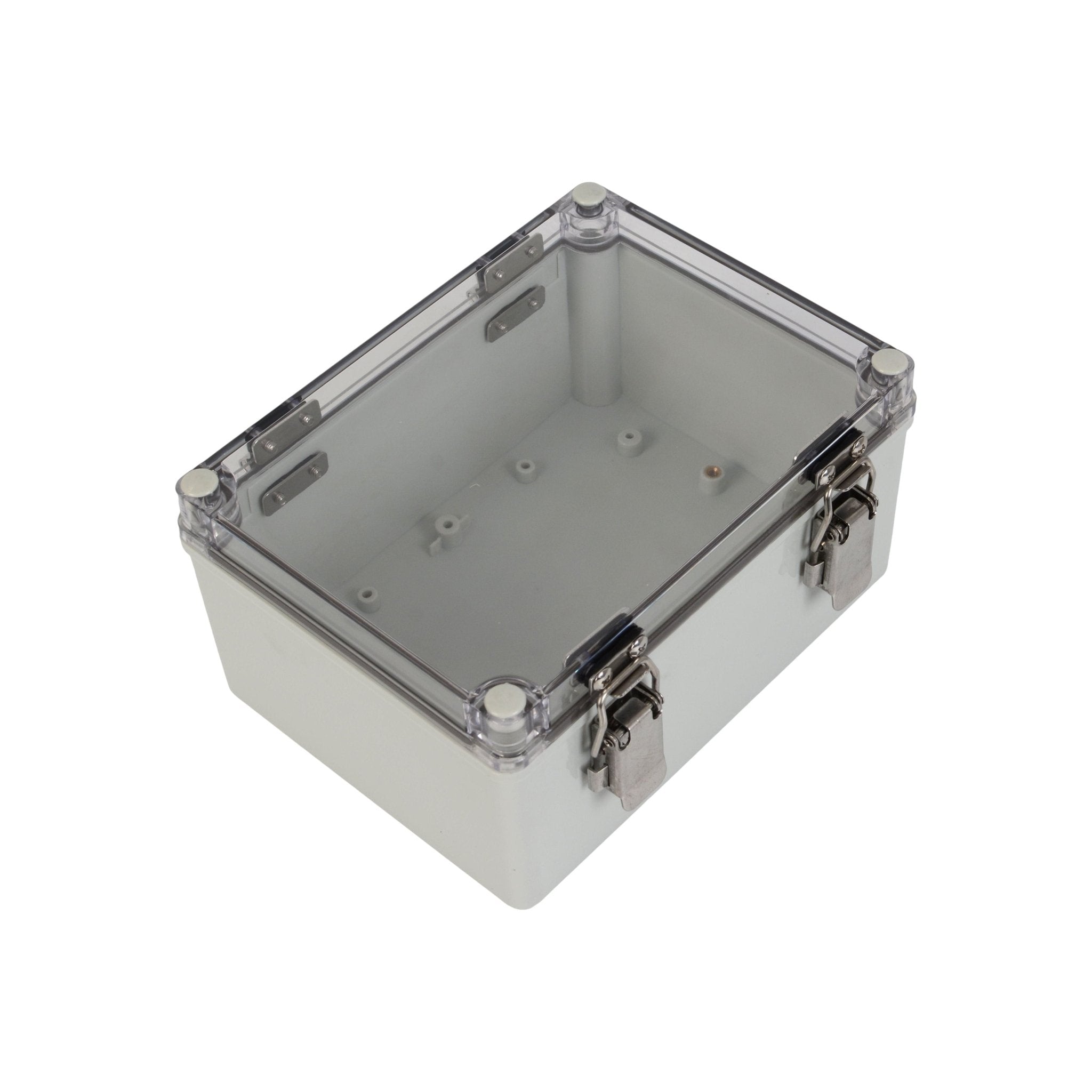 ABS IP66 Clear Lid Hinge Junction Box 150 x 200 x 100mm - Twin Eagle Imports