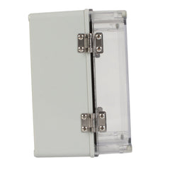 ABS IP66 Clear Lid Hinge Junction Box 150 x 200 x 130mm - Twin Eagle Imports