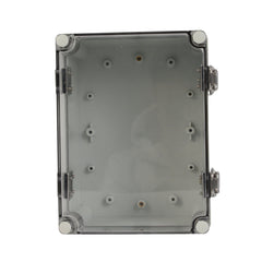 ABS IP66 Clear Lid Hinge Junction Box 150 x 200 x 130mm - Twin Eagle Imports