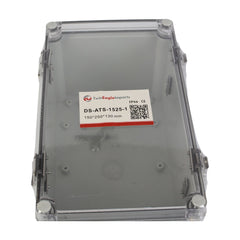 ABS IP66 Clear Lid Hinge Junction Box 150 x 250 x 130mm - Twin Eagle Imports