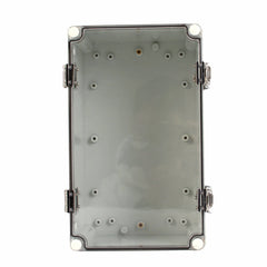 ABS IP66 Clear Lid Hinge Junction Box 150 x 250 x 130mm - Twin Eagle Imports