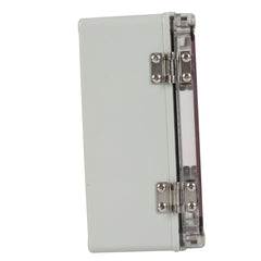 ABS IP66 Clear Lid Hinge Junction Box 200 x 200 x 95mm - Twin Eagle Imports
