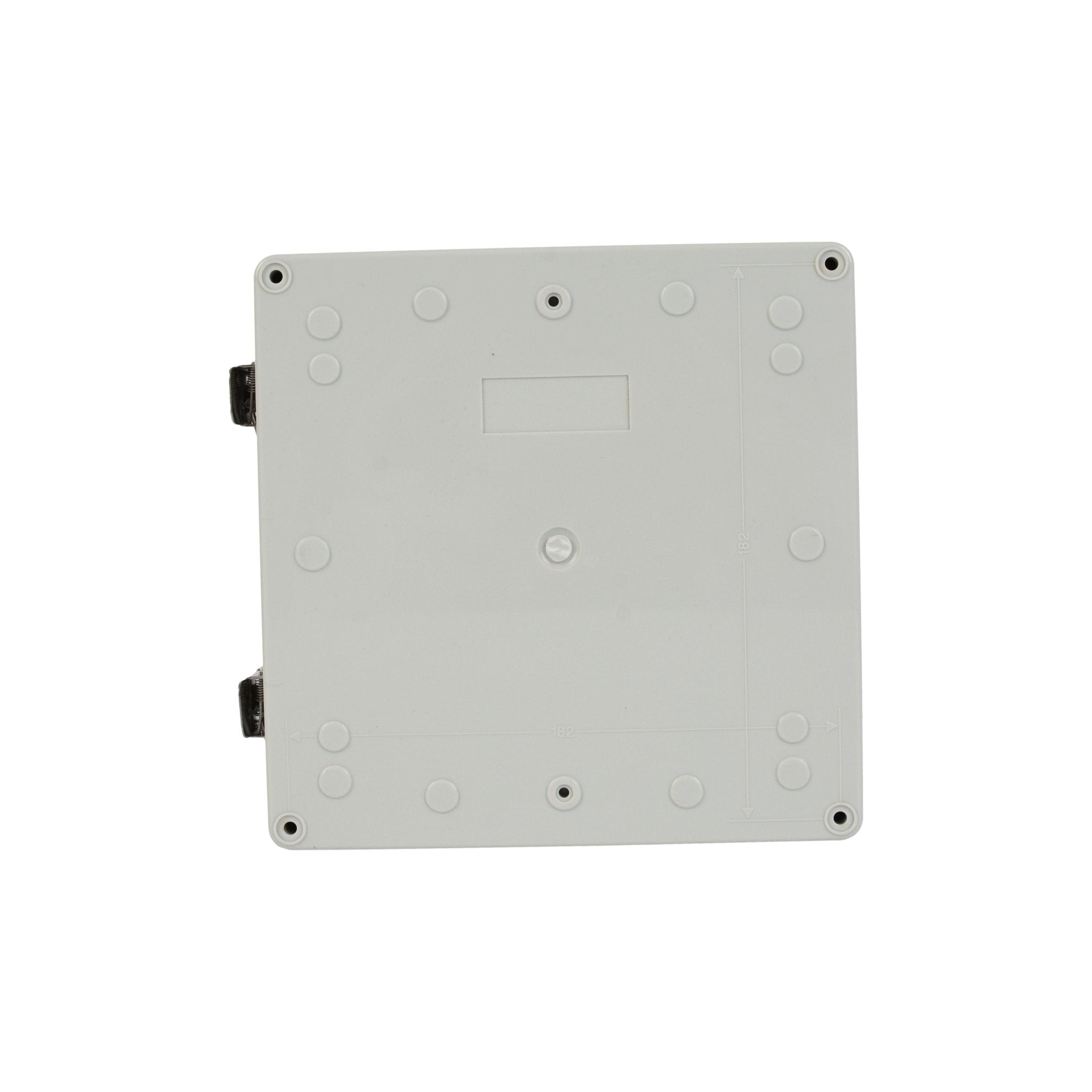 ABS IP66 Clear Lid Hinge Junction Box 200 x 200 x 95mm - Twin Eagle Imports