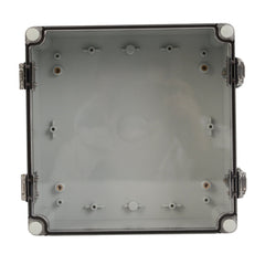 ABS IP66 Clear Lid Hinge Junction Box 200 x 200 x 95mm - Twin Eagle Imports